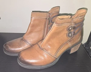 Pikolinos Women's Rotterdam Ankle Brown Leather Booties Boots EU Sz 38 US Sz 7.5 - Bild 1 von 11