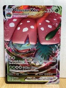 Pokémon Promo Venusaur VMax Full Art Foil Karte Rare SWSH102 - Bild 1 von 2