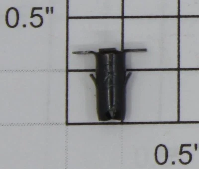 Clipe de caminhão Lionel 600-15 .100" alumínio enegrecido (2) - Imagem 1 de 2