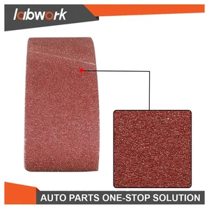 Labwork Sanding Belts Sander Paper 12 Pack 4" x 24" 60 80 120 150 240 400 Grits - Picture 1 of 16