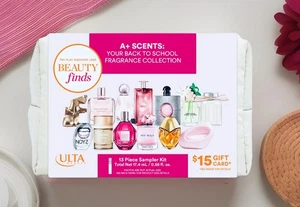 Ulta Beauty Finds Fragrance Back to School Set Collezione A+, Gift Card Sigillato - Foto 1 di 3