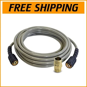 Flexible 50ft Pressure Washer Hose with M22 Connections - Cold Water Compatible - Picture 1 of 8
