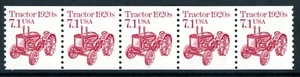 USA 1985 Transportation 7.1¢ SC #2127 Plate Number Strip of 5 Plate #1 MNH L402 - Bild 1 von 6