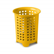 Zeal Melamine Cutlery Drainer/Utensil Pot-Mustard, One Size