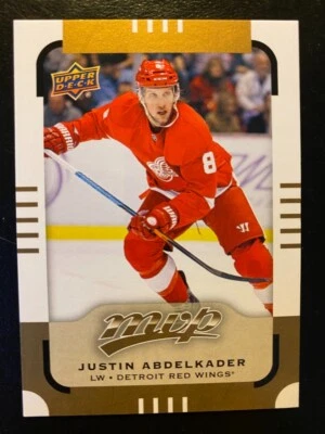 Justin Abdelkader 2015-16 Upper Deck MVP #54 Detroit Red Wings - Image 1 of 2