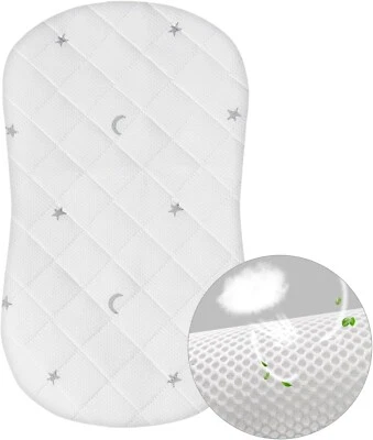 3D Mesh Breathable Bassinet Mattress Pad Cover Fits for Halo Bassinest Swivel - Image 1 of 4