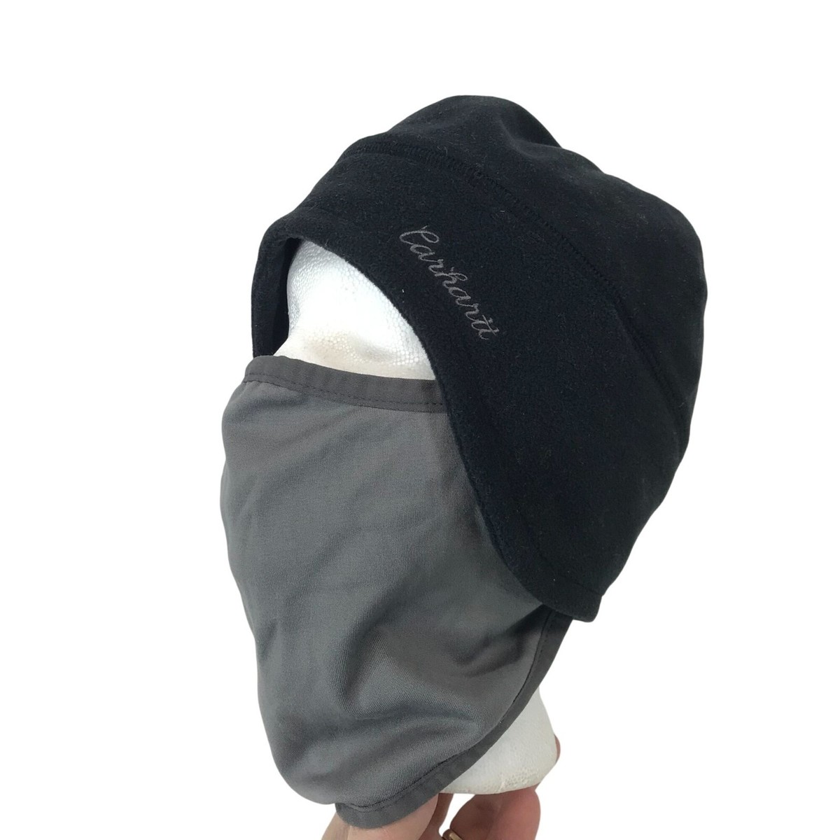 carhartt women's knit fleece lined hat black