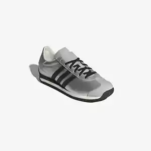 Adidas Originals Women's Silver Metallic Black Country OG Sneakers JH6337 - Picture 1 of 8
