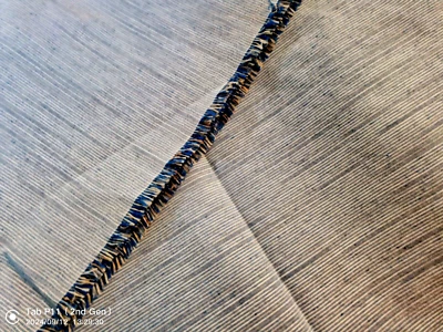 Thai Silk Fabric Lapis Blue  Color 64" wide sold by half yard Lapis Blue - Image 1 of 3