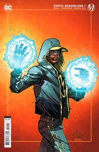 STATIC SEASON ONE #1 (2021) 1ST PRINT COWAN 1:25 CARDSTOCK VARIANT COVER - Picture 1 of 1