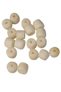 20 Bone Eyelets Mogra Tarabh Button For Sitar Sarangi Israj Dilruba Rabab - Picture 1 of 3