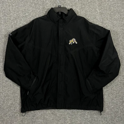 VTG Reebok Hamilton Tiger-Cats Gore-Tex Jacket Size XL Black & Gold CFL Canadian - Image 1 of 4