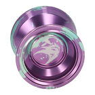(Purple) Full Metal Yoyo Unresponsive Bearing Stable Rotation Yoyo