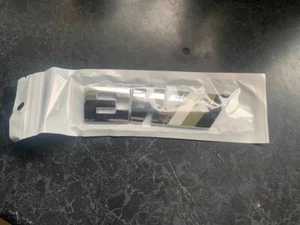 CHROME BMW 3 SERIES BOOT BADGE EMBLEM - Picture 1 of 2