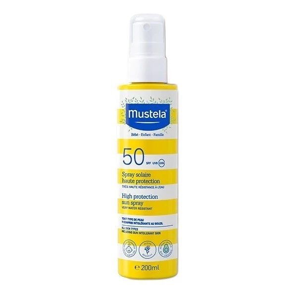 MUSTELA  High Protection Sun Spray SPF50 200ml - Image 1 of 1
