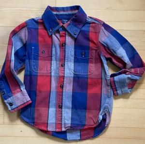 BabyGap boy Long Sleeve Button Shirt Size 3 years - Picture 1 of 4