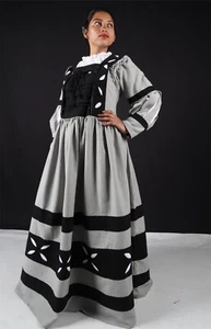Female Landsknecht Gown ,Renfair Gown & Chemise, Renaissance Festival Dress - Picture 1 of 24
