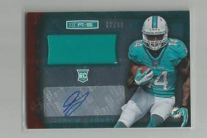 2014 Panini Rookies & Stars Longevidad Jarvis Landry Materiales Autógrafo 02/99 - Imagen 1 de 1