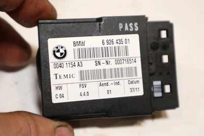 MINI COOPER BMW 2011-12 módulo de control del asiento delantero OEM 6926443501 Foto 1 de 4