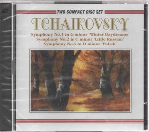 Tchaikovsky Symphony No.1 in G minor Winter Daydreams NEU 2CDs Little Russian - Bild 1 von 2