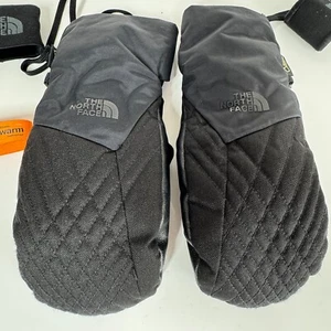 The North Face Mittens Gloves Black Montana Gore-Tex Snowboarding Womens Medium - Picture 1 of 9