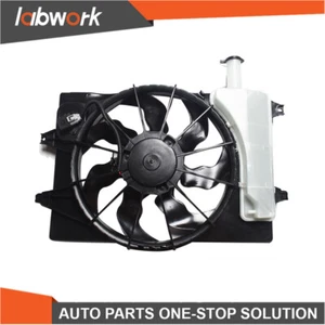 Labwork Radiator AC Cooling Fan Assembly For 2017-2018 Elantra 2.0L 25380F2000 - Picture 1 of 10