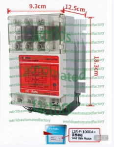 1 PIEZA NUEVO Fotek Moudle de Estado Sólido LSR-F-100DA+ Con Ventilador y Fusible Envío Gratis - Imagen 1 de 1