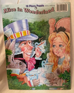 Alice in Wonderland 12 Piece Tray Puzzle Playmore Inc New 15207 - Picture 1 of 3
