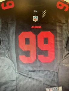 Nike On Field San Francisco 49ers NFL Trikot schwarz Gr. 44 #99 Deforest Buckner - Bild 1 von 4