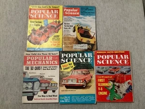 5 Mag Popular Science Magazine October 1960 | Vintage Science Tech Cars 5 Mags - Picture 1 of 24
