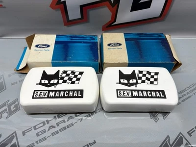 Ford Mustang S.E.V. 959 Marchal Vintage Driving Fog Lights White OEM NEW - Image 1 of 4