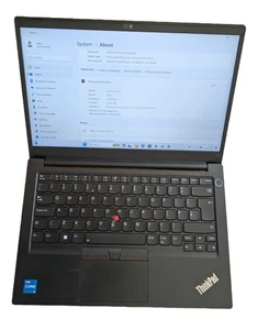 Lenovo ThinkPad E14 Gen 2 i5 1135G7 2.4GHz 8GB RAM 256GB SSD 14.1" 11th Gen 4805 - Picture 1 of 11