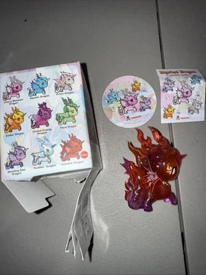 Tokidoki Mystical Dragon Unicorno Volcanic Dragon Chaser Vinyl Figure With Box