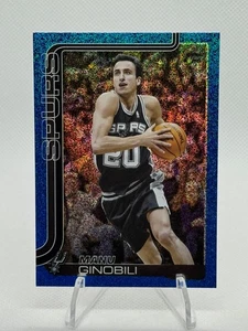 2025-26 Topps Basketball Manu Ginobili #262 Sandglitter Blue SSP Spurs - Picture 1 of 2