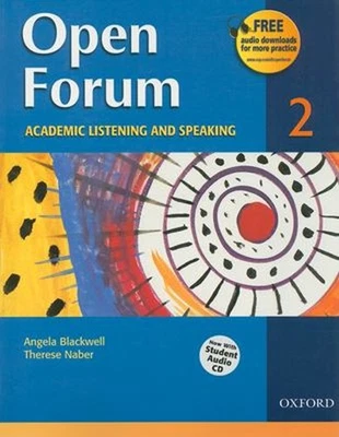 Open Forum Student Book 2 : With Audio CD Angela, Naber, Therese - Image 1 of 2