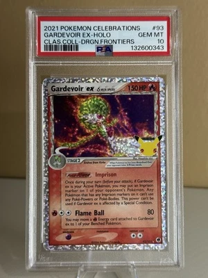 2021 POKEMON CELEBRATIONS CLASSIC COLLECTION #93 GARDEVOIR EX-HOLO PSA 10 - Image 1 of 2