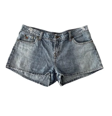 Pantalones Cortos de Jeans Paris Blues Vintage Años 90 Y2k Talla 15 Azul Denim Lavado Claro 2” Entrepierna Foto 1 de 4