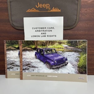 2018 Jeep Wrangler JK Owners Manual (Full Set) - Picture 1 of 1