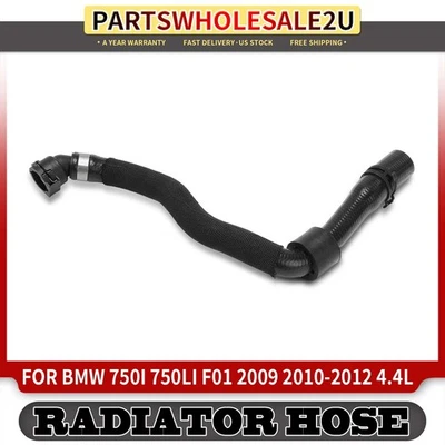 散热器加热器软管适用于宝马 750i 750Li F01 2009 2010 2011 2012 冷却器至管道 — 第 1/4 张图片