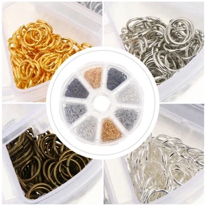 Accesorios para joyas caja de herramientas kits para hacer joyas anillos suministros - Imagen 1 de 12