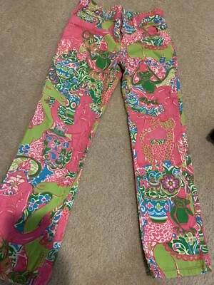 Pantalones de pana Lilly Pulitzer para niñas talla 8 Foto 1 de 2