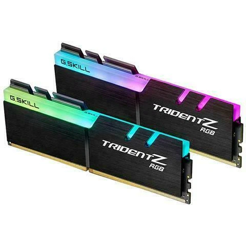 RAM G.Skill TridentZ RGB DDR4 16GB KIT 2x8GB PC 3200  F4-3200C16D-16GTZR - Immagine 1 di 1