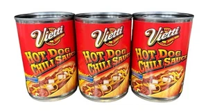 Vietti Fat Free Hot Dog Chili Sauce 10 oz 3 pack - Picture 1 of 1