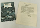 Vintage Spang Chalfant Ambridge plant 1952 plant brochure and inspection letter