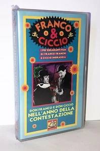 FRANCO & CICCIO - DON FRANCO E DON CICCIO NELL'ANNO DELLA CONTESTAZIONE - VHS - Imagen 1 de 3