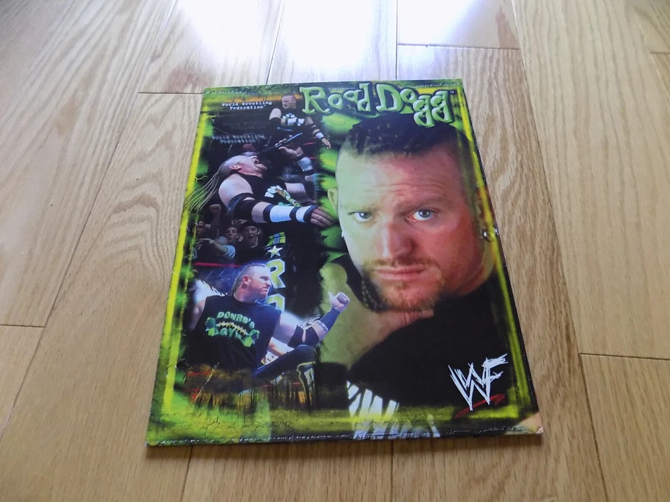 WWF Wrestler HHH Triple H 2 Pocket School Folder From 2002 - Wrestling
