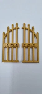 Lego Arched Gate With Bars 42448 Castle Door Harry Potter Gold Castle NEW (75) - Picture 1 of 3