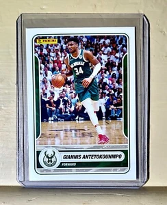 Giannis Antetokounmpo 2023-24 Panini NBA Basketball #91 Card Milwaukee Bucks - Picture 1 of 2