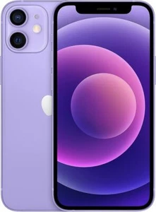 Smartphone Apple iPhone 12 Mini 128 Violet Désimlocké 128 Go Excellent Etat - Photo 1/1