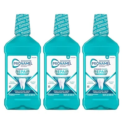 Sensodyne Pronamel Esmalte Intensivo Cavidades, Extra Fresco, 3 x 16,9 fl oz Foto 1 de 4